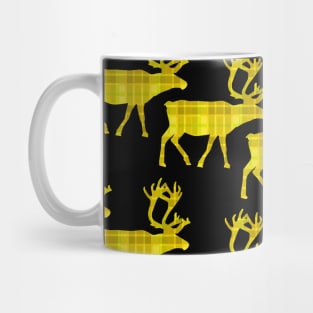 Holiday Reindeer Pattern Mug